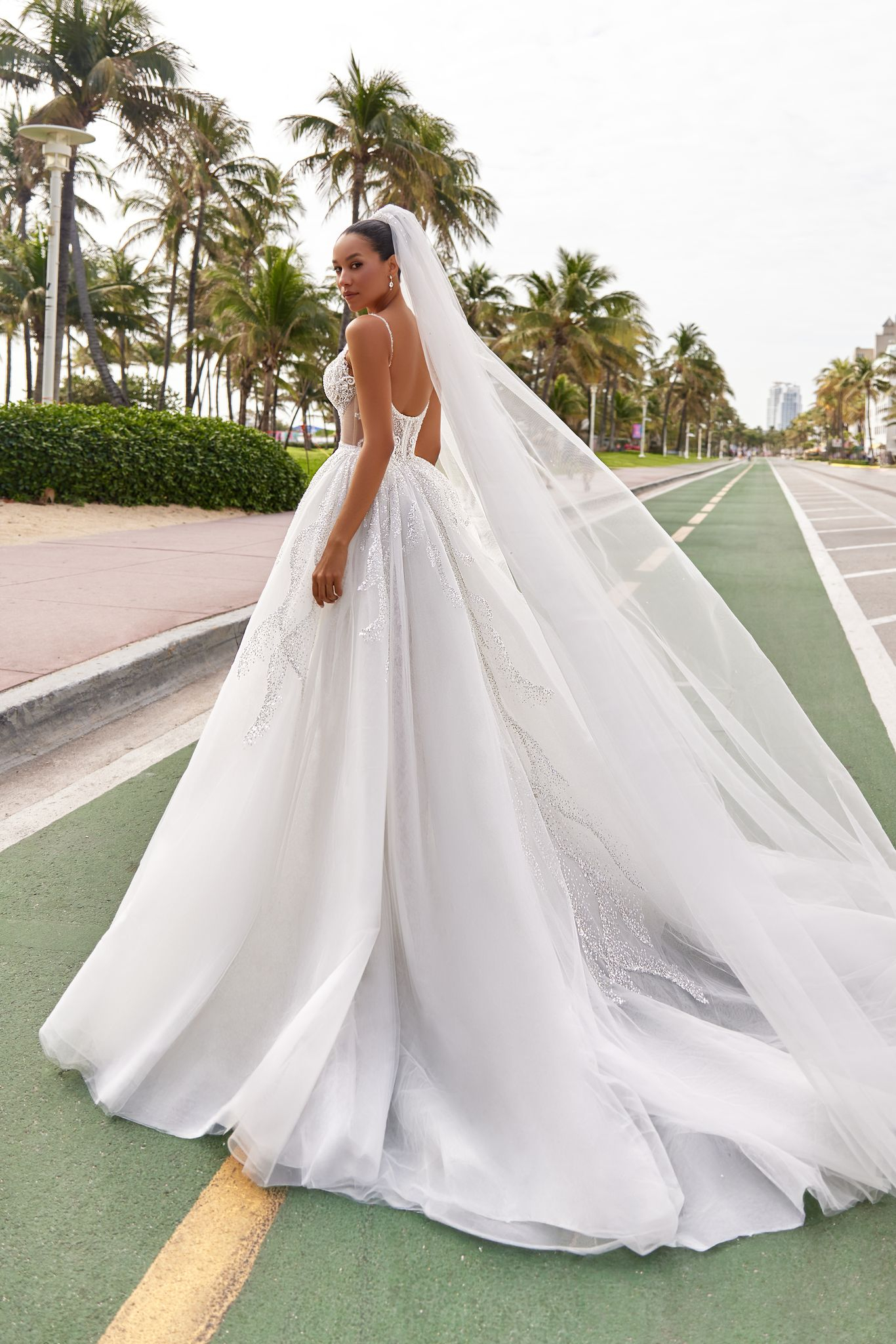 accessory dress Milena veil by OKSANA MUKHA photo of accessory dress Milena veil: