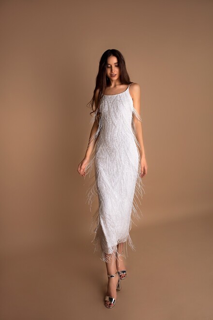 Myrtle ML№ 61858 SHEATH wedding dress by OKSANA MUKHA