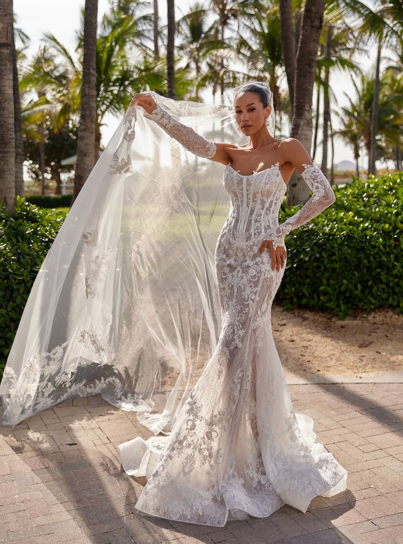 photo of accessory dress Emerald veil: 