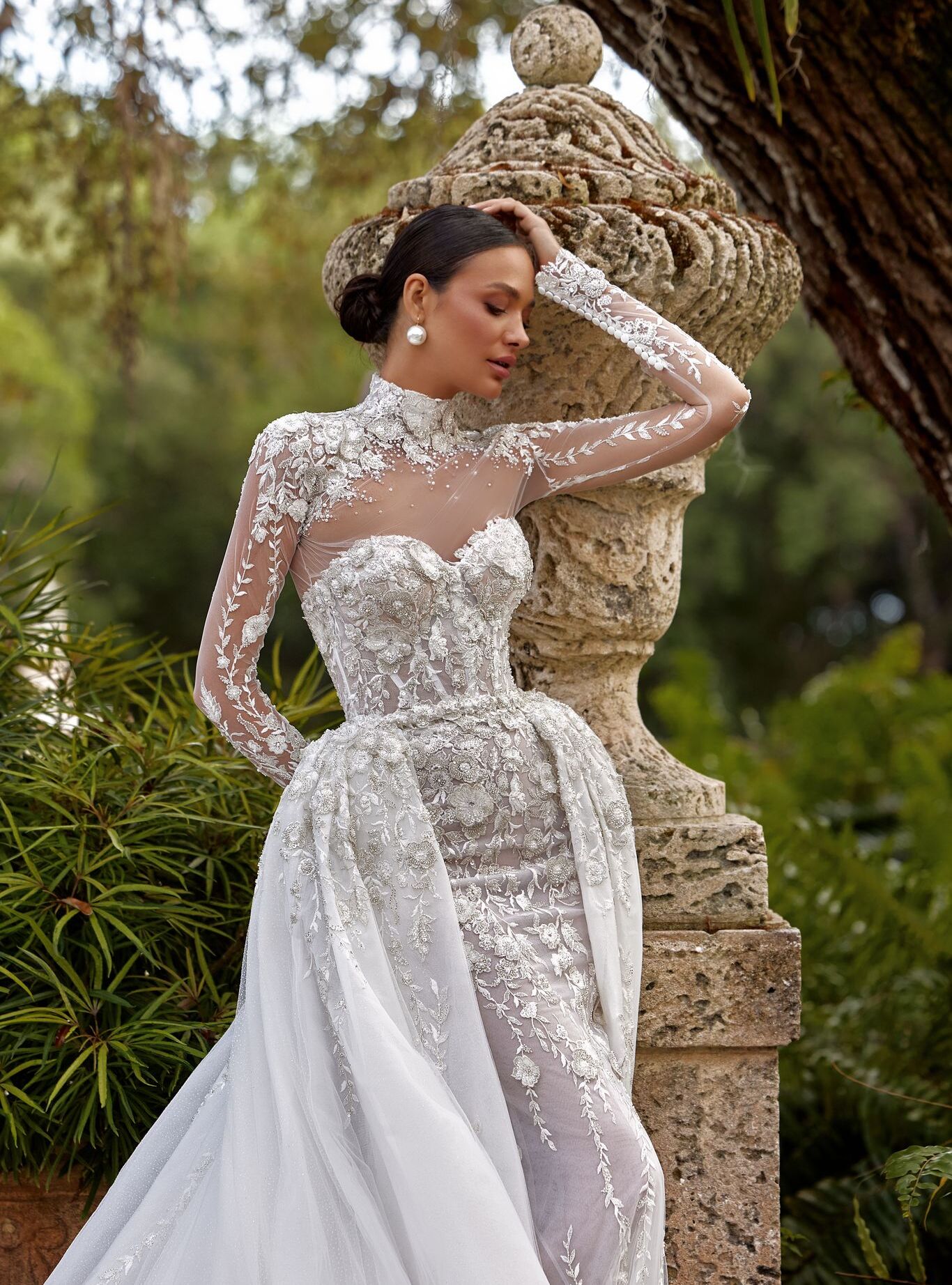 accessory dress Elara cape by OKSANA MUKHA photo of accessory dress Elara cape: