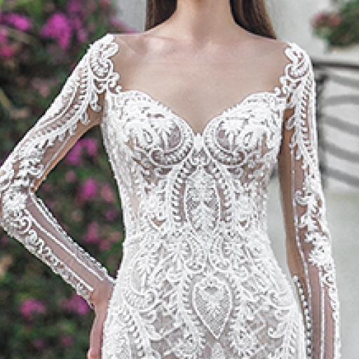 photo of wedding dress Karelia-1 : ivory, nude
