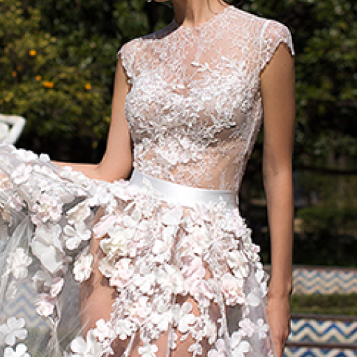 photo of wedding dress Bellarose: ivory, nude