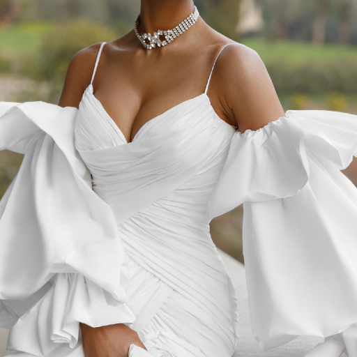 wedding dress Blanche by OKSANA MUKHA photo of wedding dress Blanche: ivory