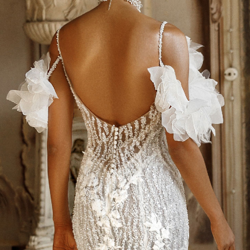 photo of wedding dress Silvia: кремовий, тілесний