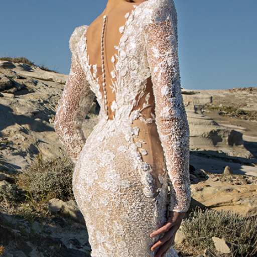 photo of wedding dress Mia: ivory, nude