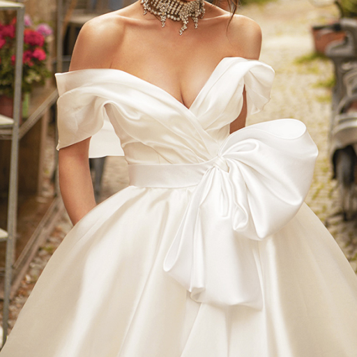 wedding dress Stella by OKSANA MUKHA photo of wedding dress Stella: ivory