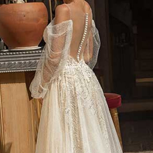photo of wedding dress Cecil: ivory, nude