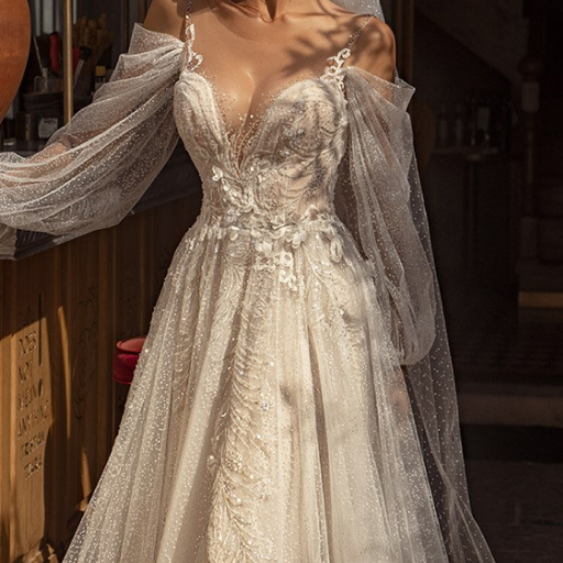 photo of wedding dress Cecil: ivory, nude