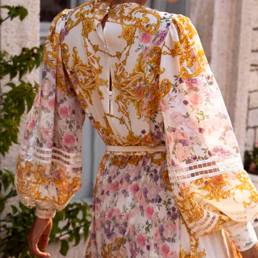 photo of ky atelier dress 1715: ivory, cappuccino