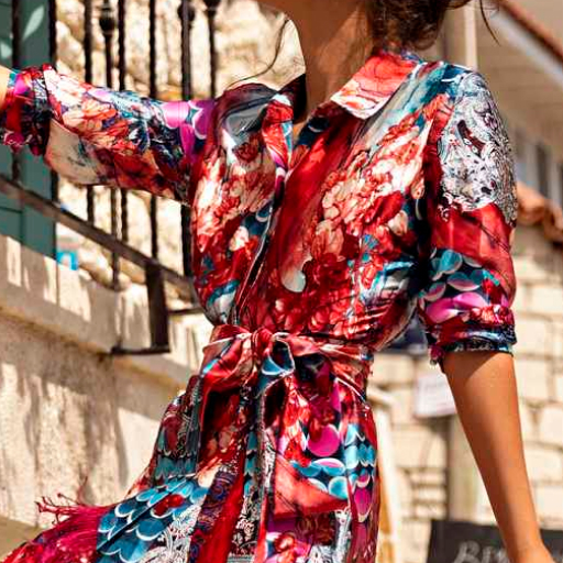 photo of ky atelier dress 1712: colourful