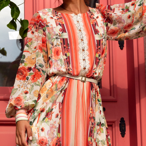 photo of ky atelier dress 1737: colourful