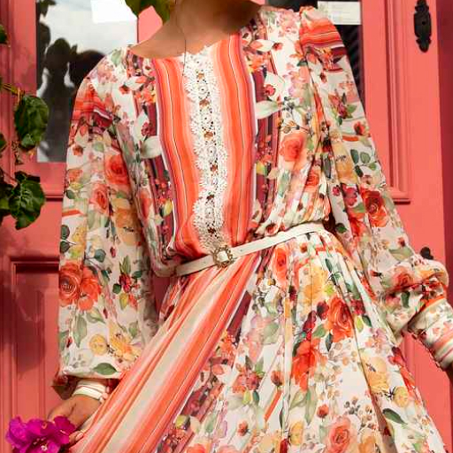 photo of ky atelier dress 1737: colourful