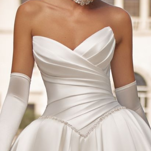 wedding dress Brie by OKSANA MUKHA photo of wedding dress Brie: kremowy