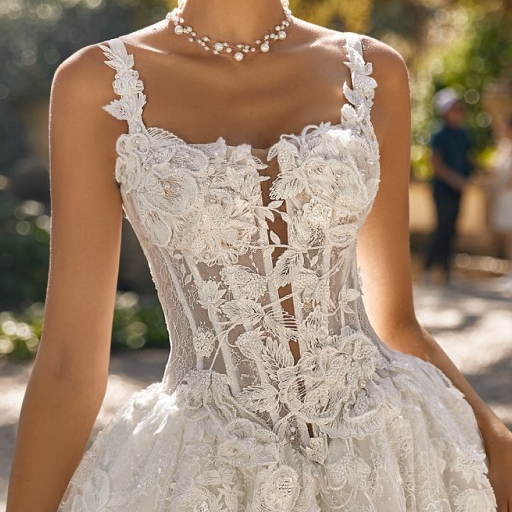 photo of wedding dress Elif: elfenbein