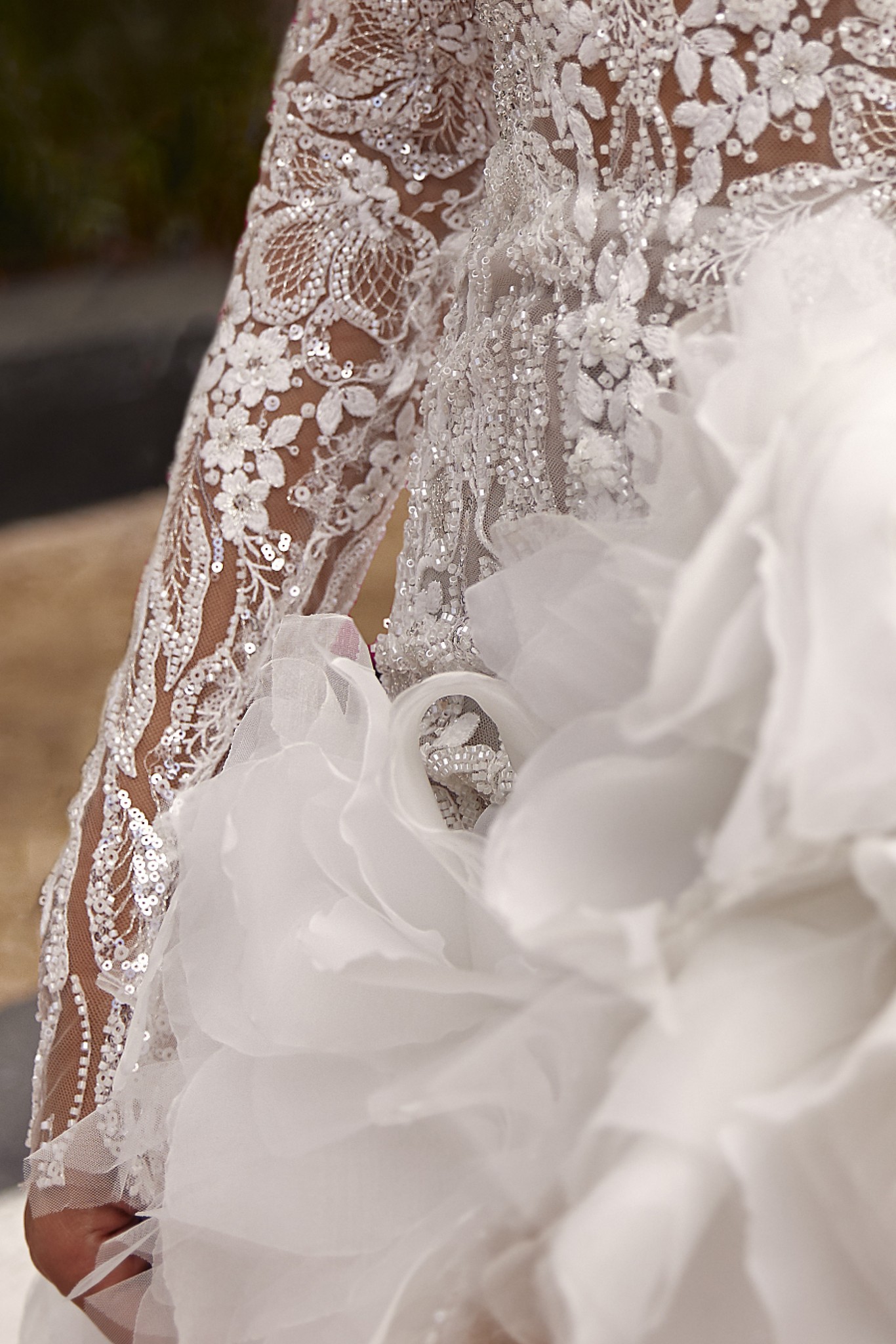 photo of wedding dress Noelia: nude