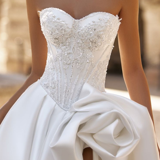 wedding dress Ornella by OKSANA MUKHA photo of wedding dress Ornella: кремовый