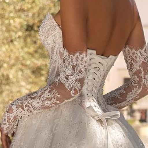 wedding dress Rosabelle by OKSANA MUKHA photo of wedding dress Rosabelle: ivory