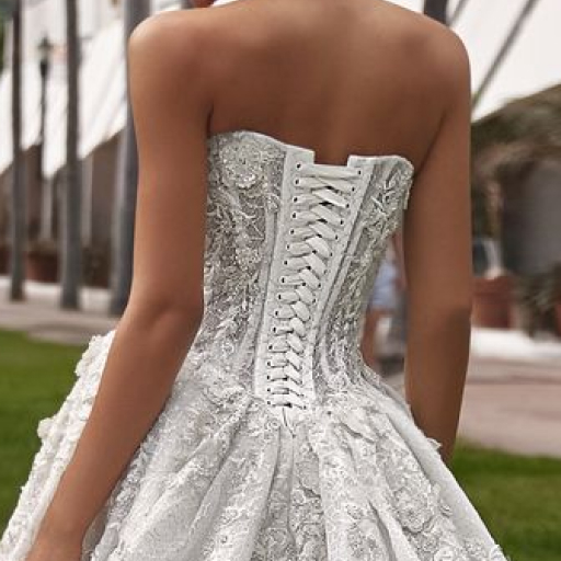 wedding dress Lyra by OKSANA MUKHA photo of wedding dress Lyra: szampan
