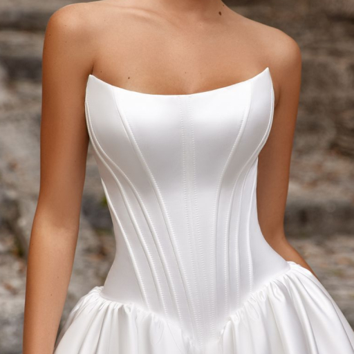 wedding dress Alba by OKSANA MUKHA photo of wedding dress Alba: кремовый